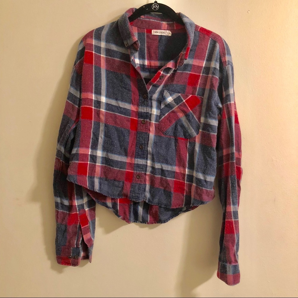 Cropped flannel